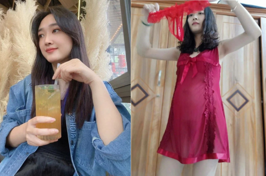 Vợ lén lút gợi cảm để chồng thèm khát